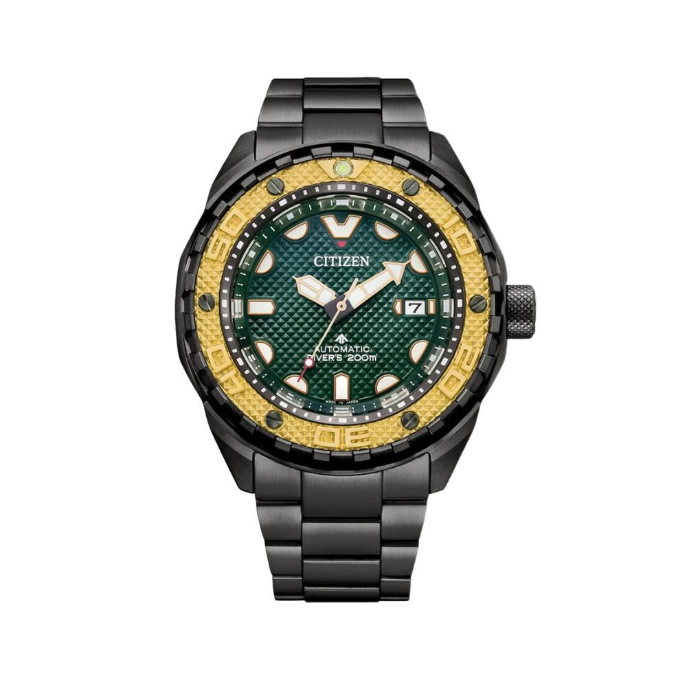Citizen Promaster Marine Green Dial Men's Watch NB6008-82X
