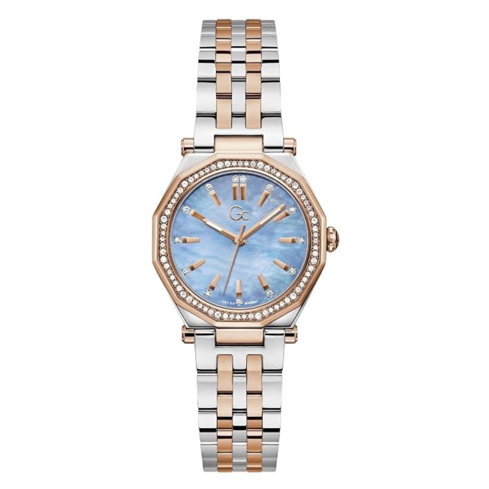 G.C. Round Blue Dial Analog Women's Watch Z55002L7