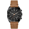 Timex Black Dial Men's Analog Leather Strap Watch TWEG37400