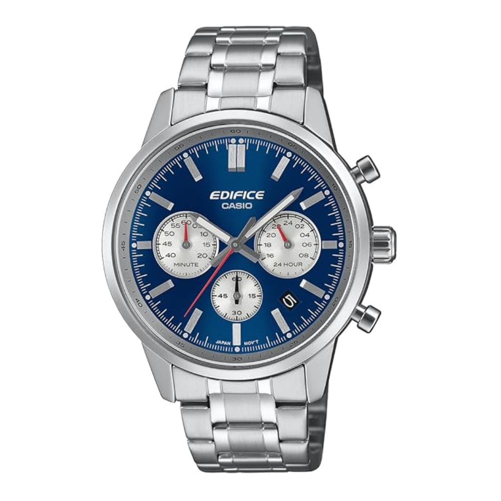 Casio Edifice Blue Dial Men's Watch ED656