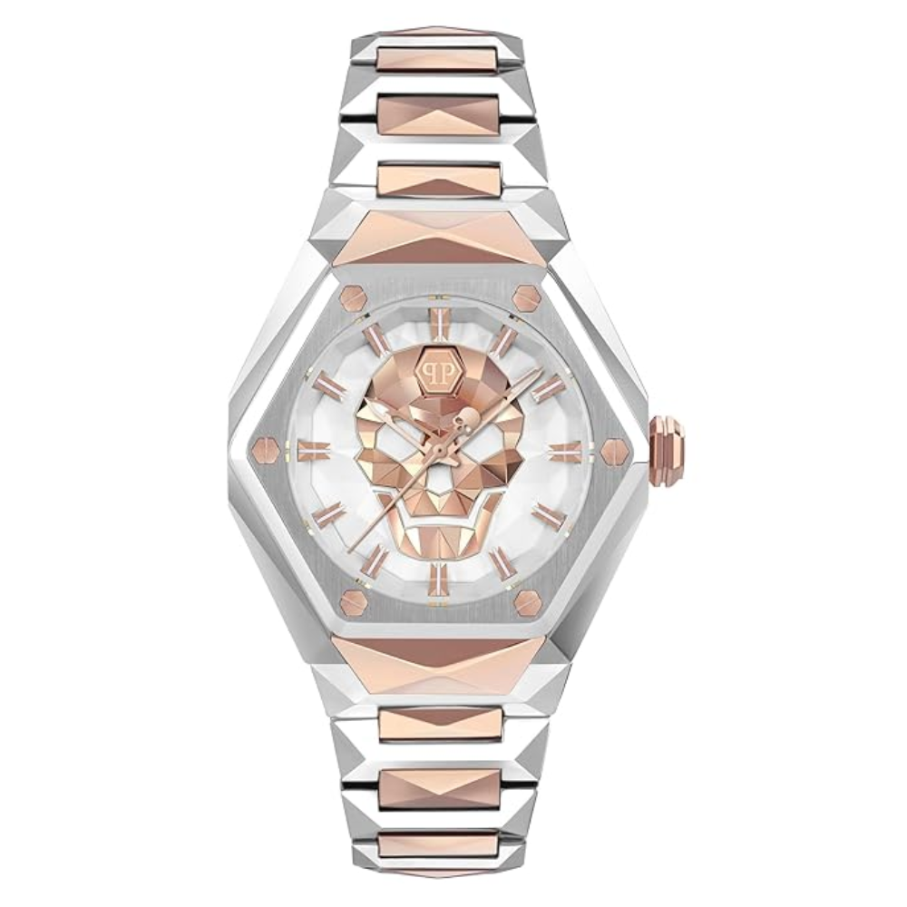 Philipp Plein $Kull Spikes Rose Gold Women's Watch PWADA0624