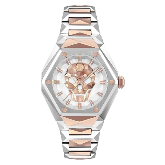 Philipp Plein $Kull Spikes Rose Gold Women's Watch PWADA0624