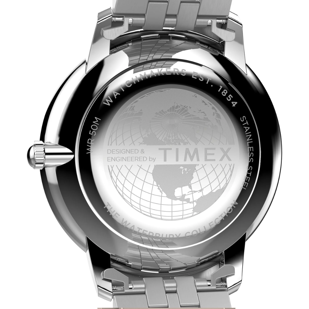 Timex Waterbury Metropolitan Black Dial Men's Watch TW2Y23300UJ