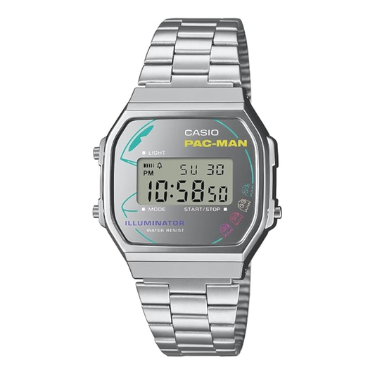Casio Vintage PAC-MAN Unisex Watch D380 - A168WEPC-7ADR