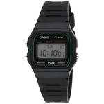 Casio Youth Black Unisex Watch D246 F-91W-3DG