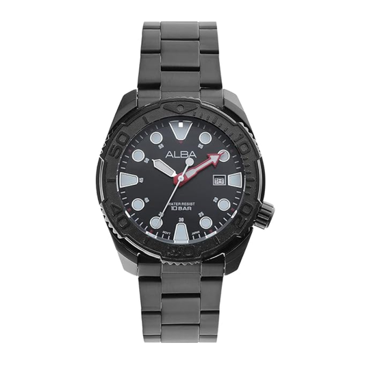 ALBA Active Black Men's Watch AG8M13X1