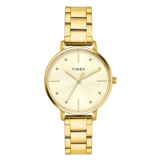Timex Champagne Women Watch TWEL15829
