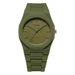 D1 Milano Polycarbon Green Dial Unisex Watch PCBJ22