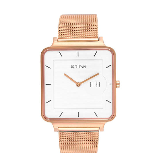 Titan Edge Quad Rose Gold Men's Watch 10017WM01