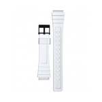 Casio Transparent Resin Strap Watch for A168XES-1B | 10652032
