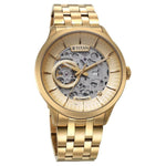 Titan Metal Mechanicals Gold Men's Watch NT90140YM01