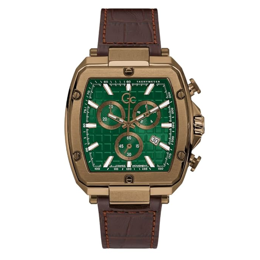 G.C. Sport Chic Collection Green Men’s Watch Y83002G5MF