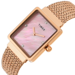 Timex Mother of Pearl Rectangle Dial Women's Watch TWEL20704