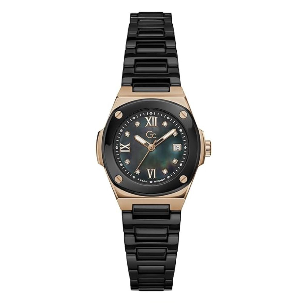 G.C. Square Black Dial Women's Watch Z12008L2MF