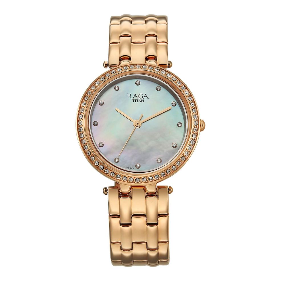 Titan Raga Allure Rose Gold Women's Watch 2793WM02