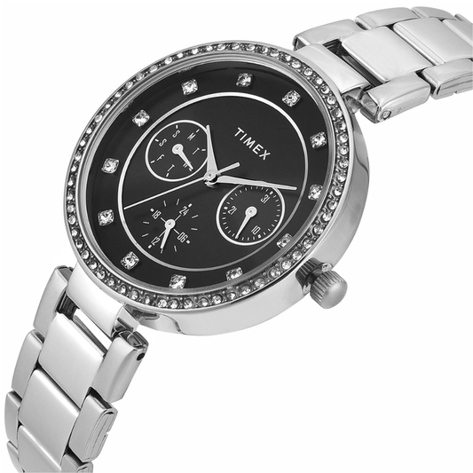 Timex Black Dial Women Watch TWEL18728