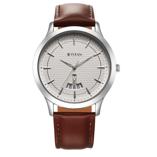 Titan Karishma Silver Men's Watch 1825SL15