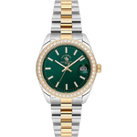 Santa Barbara Polo & Racquet Club Green Dial Women's Watch SB.4.10017-5