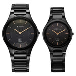 Titan Edge Pair Black Couple Watch 16962653NC01