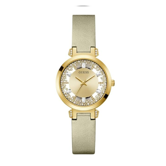 Guess Crystal Clear Rose Gold Women's Watch GW0535L4