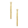 Guess Crystal Set Large Hoop Gold Tone Women's Earrings UBE02247YG