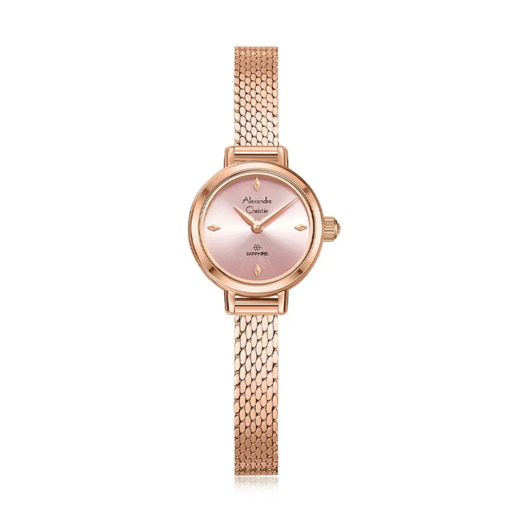 ALEXANDRE CHRISTIE Classic Rose Gold Women's Watch 2754LHBROMO
