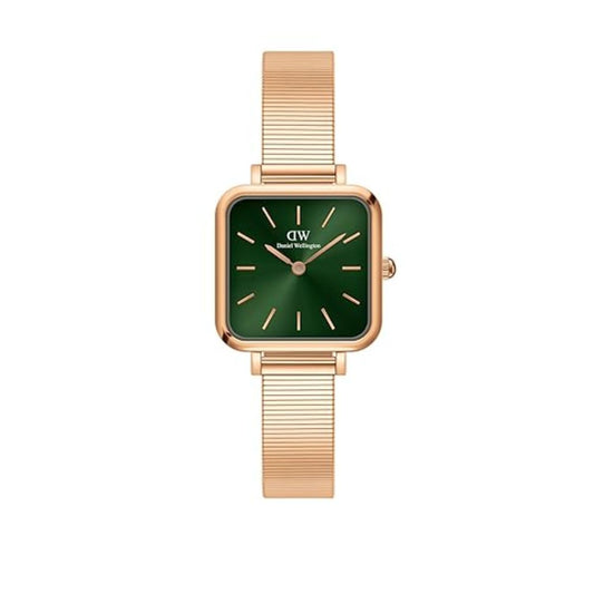 Daniel Wellington Quadro Green Dial Women's Watch DW00100519