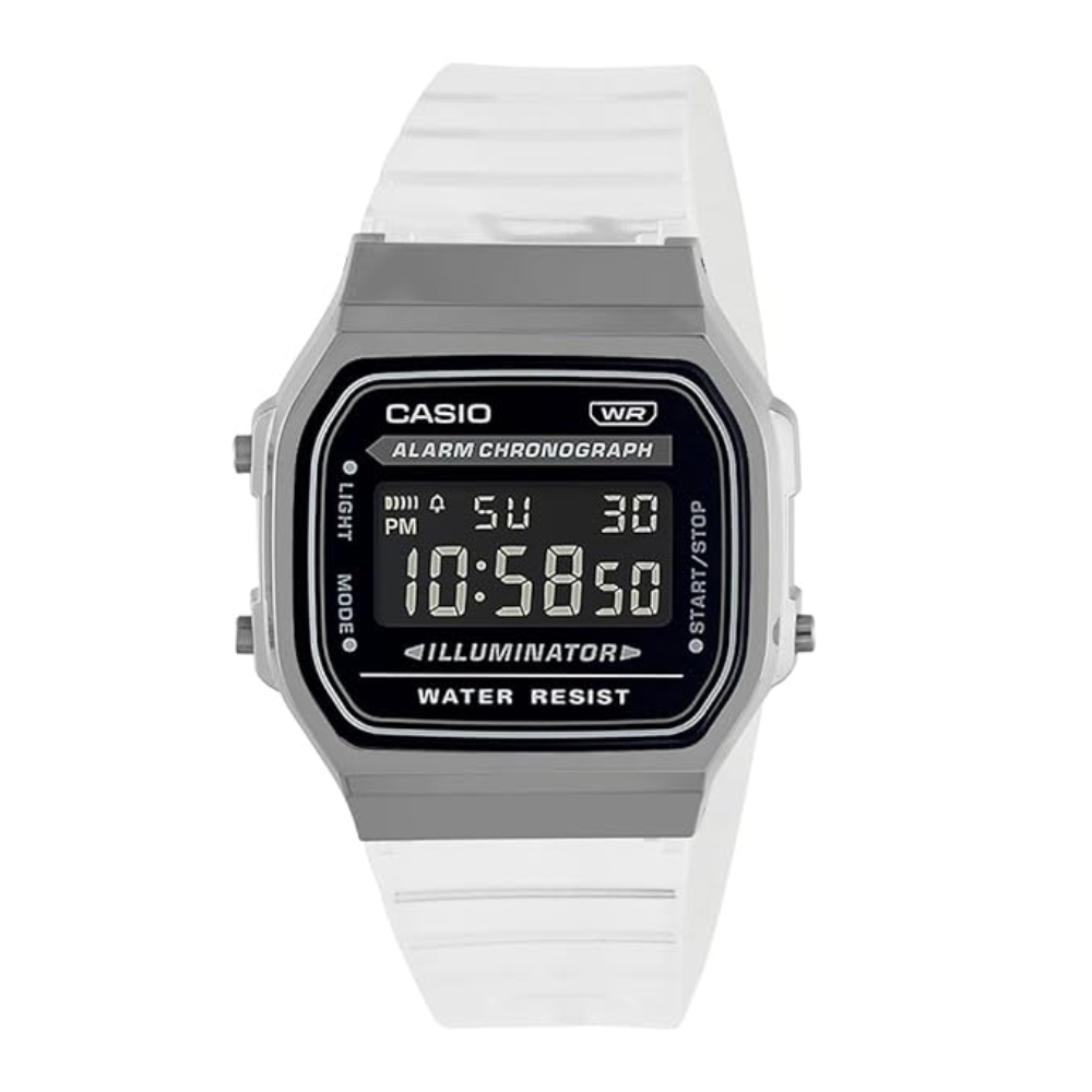 Casio Vintage Black Dial Unisex Digital Watch D306 A168XES-1BDF