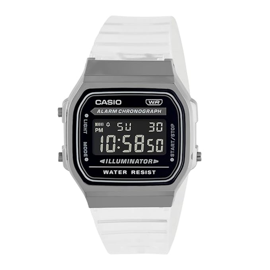 Casio Vintage Black Dial Unisex Digital Watch D306 A168XES-1BDF