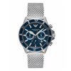 Emporio Armani World Explorer Blue Dial Men's Chronograph Watch AR11587