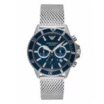 Emporio Armani World Explorer Blue Dial Men's Chronograph Watch AR11587