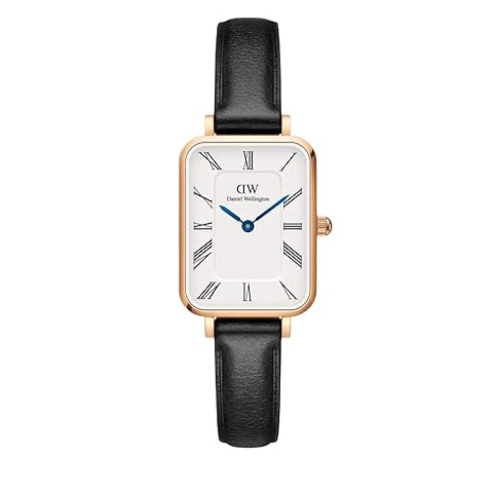 Daniel Wellington Quadro Analog Watch White & Black Women's Wrist Watch DW00100689K