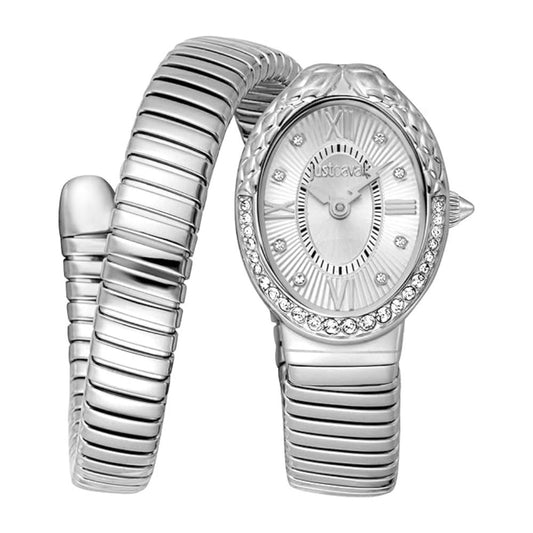 Just Cavalli Fiore Silver Women's Watch JC1L390M0015