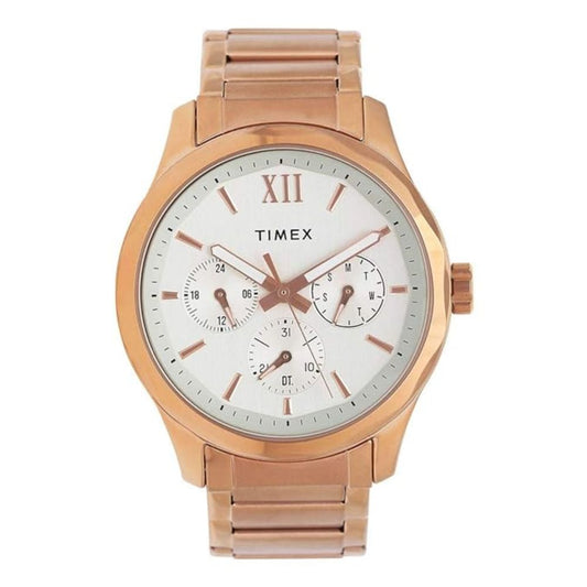 Timex Signio Silver Dial Men's Multi-Function Watch TW0TG7605