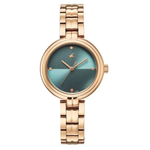 Fastrack Stunners Teal Dial Analogue Women's Watch 68063WM02