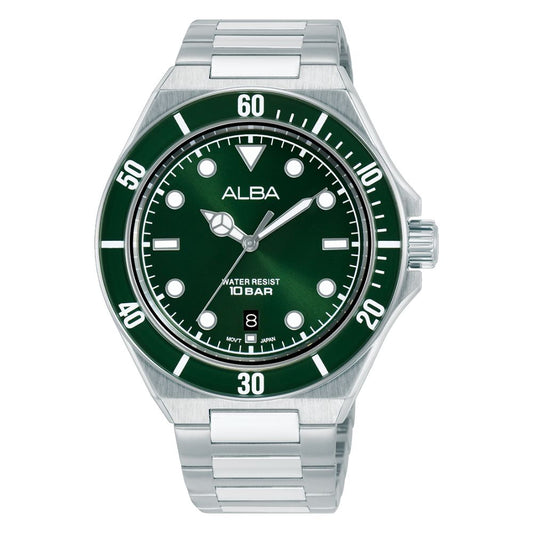 Alba Green Men Watch AS9W17X1