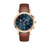 Daniel Wellington Iconic Blue & Brown Men's Watch DW00100639K