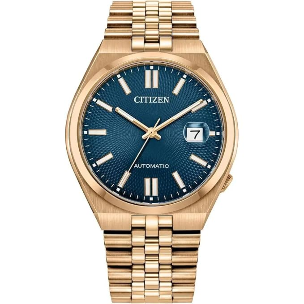 Citizen Tsuyosa 60 Blue Dial Men's Automatic Watch NK0023-57L