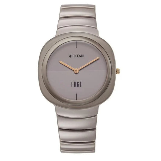Titan Edge Off-White Women's Watch 2757QC03