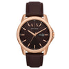 Armani Exchange Leather Brown Men's Watch AX1740