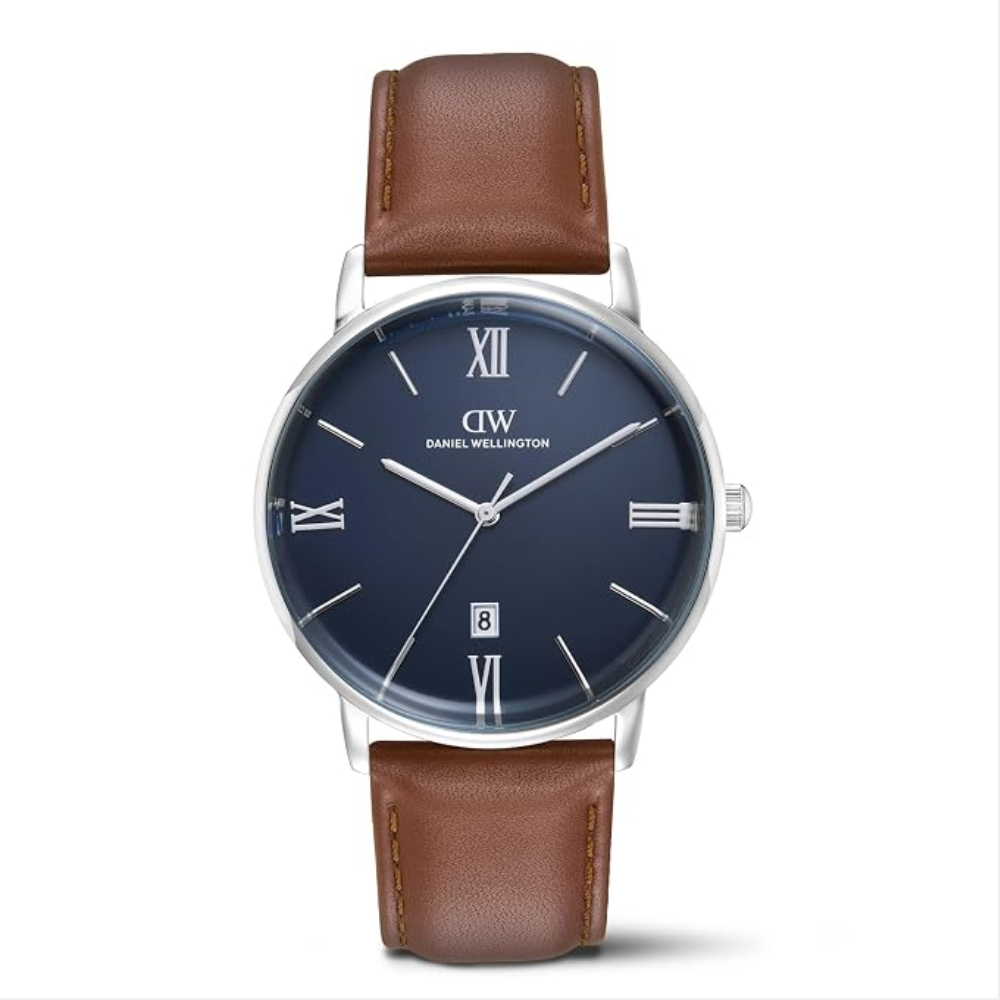 Daniel Wellington Round Blue Dial Men's Watch DW0DG1800