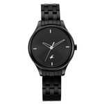 Fastrack Stunners Quartz Analog Black Dial Watch for Girls 6248NM01