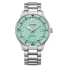 Citizen Automatic Blue Dial Men's Watch NJ0191-83M