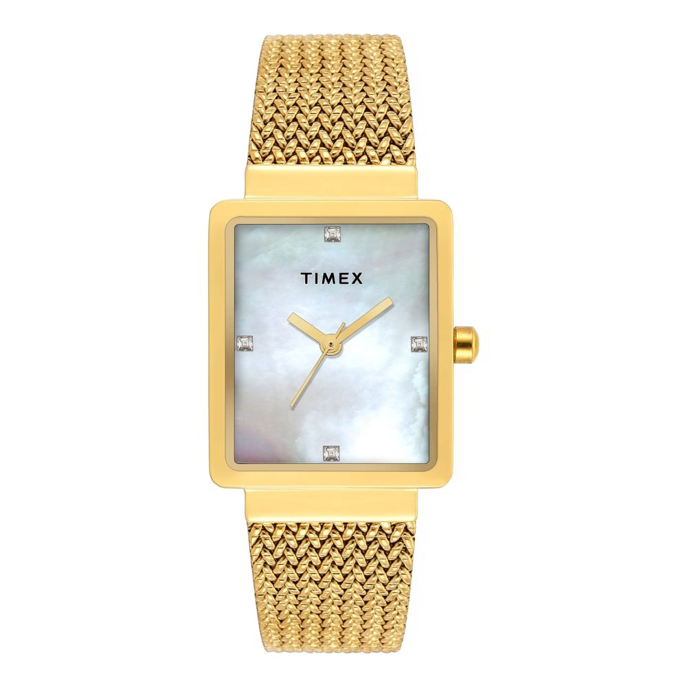 TIMEX Mother of Pearl Dial Women Watch TWEL20703