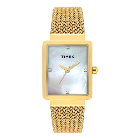 TIMEX Mother of Pearl Dial Women Watch TWEL20703