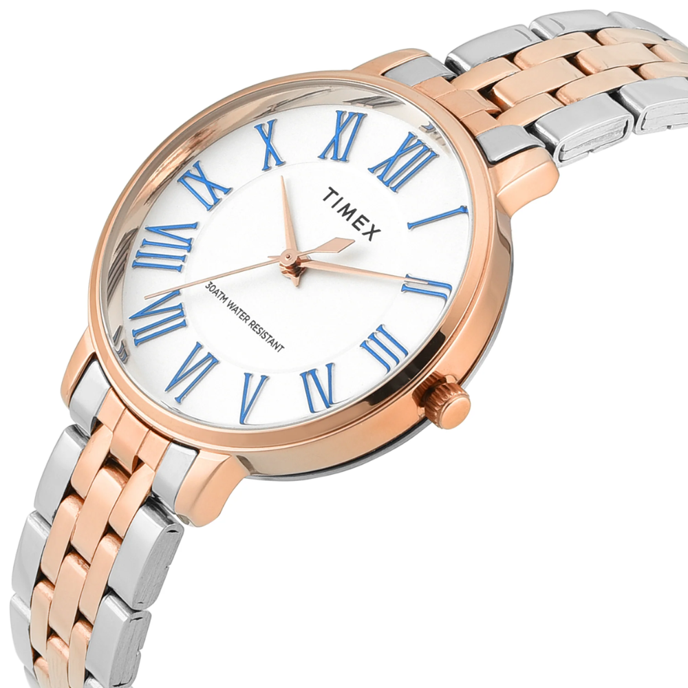 Timex Classic White Dial Women Watch TWEL19109