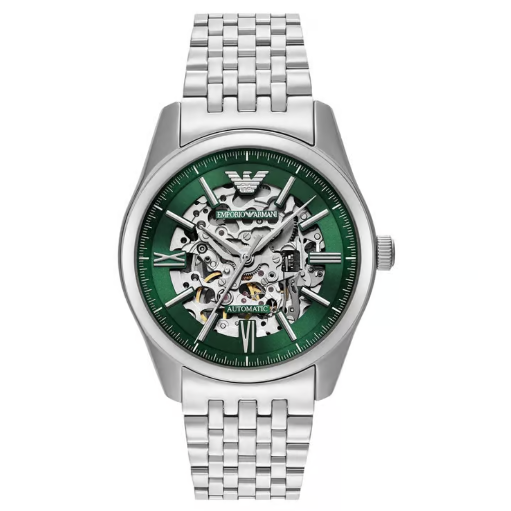 Emporio Armani Green Dial Men's Automatic Analog Watch AR60091