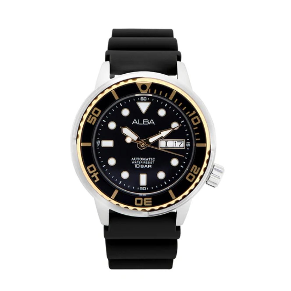 ALBA Automatic Black Dial Men's Watch AL4250X1