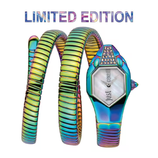 Just Cavalli Just Glam Mother of Pearl Women's Watch JC1L022M0105