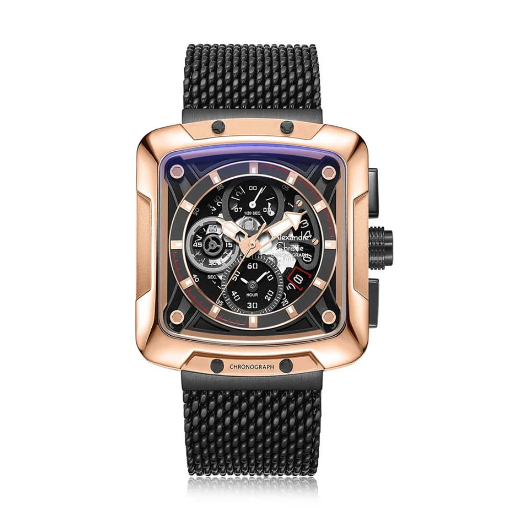Alexandre Christie 3030GCBBRBA Black Men's Watch 3030GCBBRBA